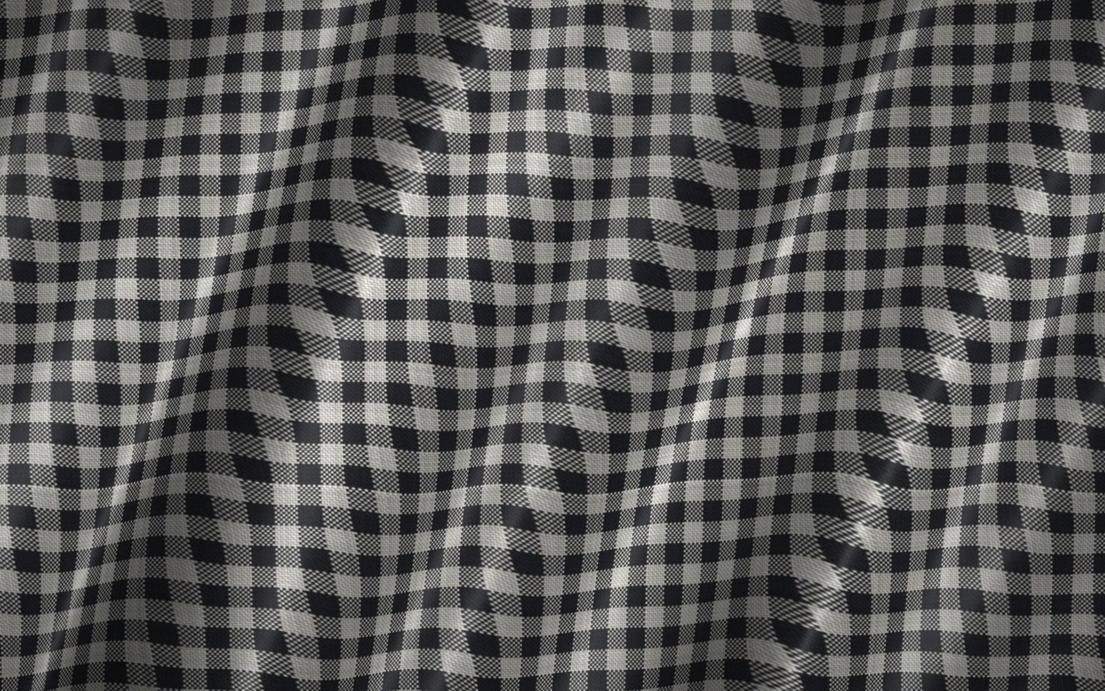 Gingham cotton fabric from the NOEX Fashion line